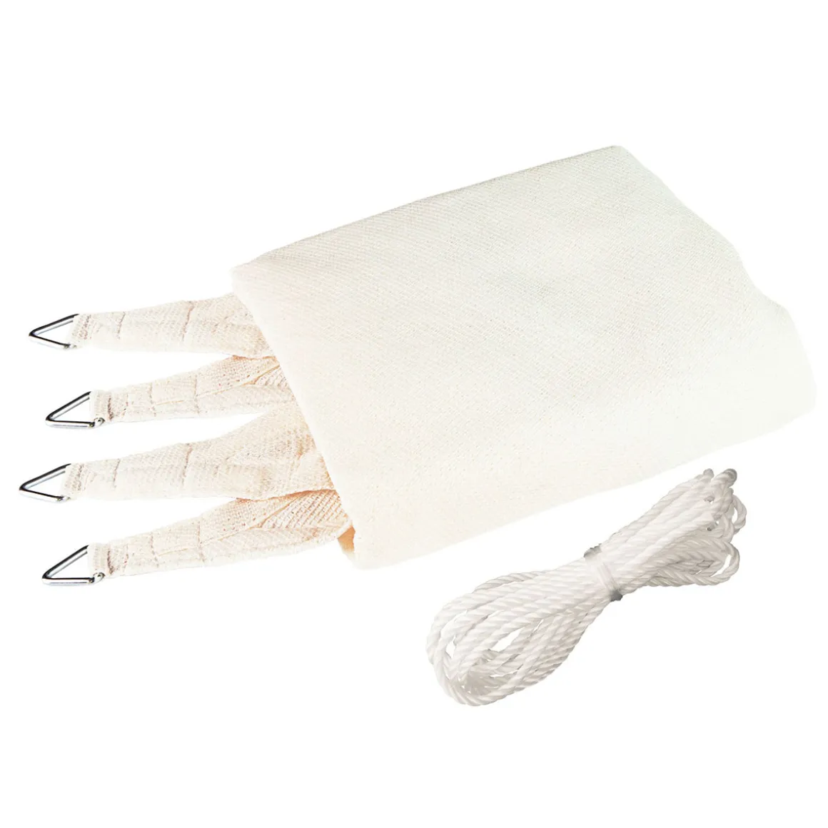 Sonnensegel Capri quadratisch 5 x 5 m weiß