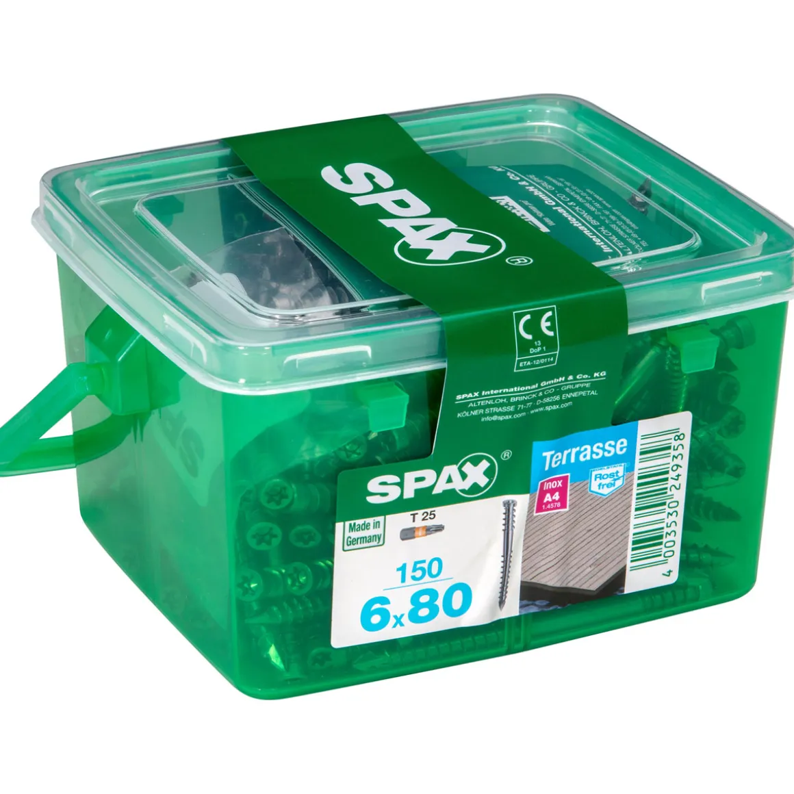 Spax Terrassenschrauben Zylinderkopf