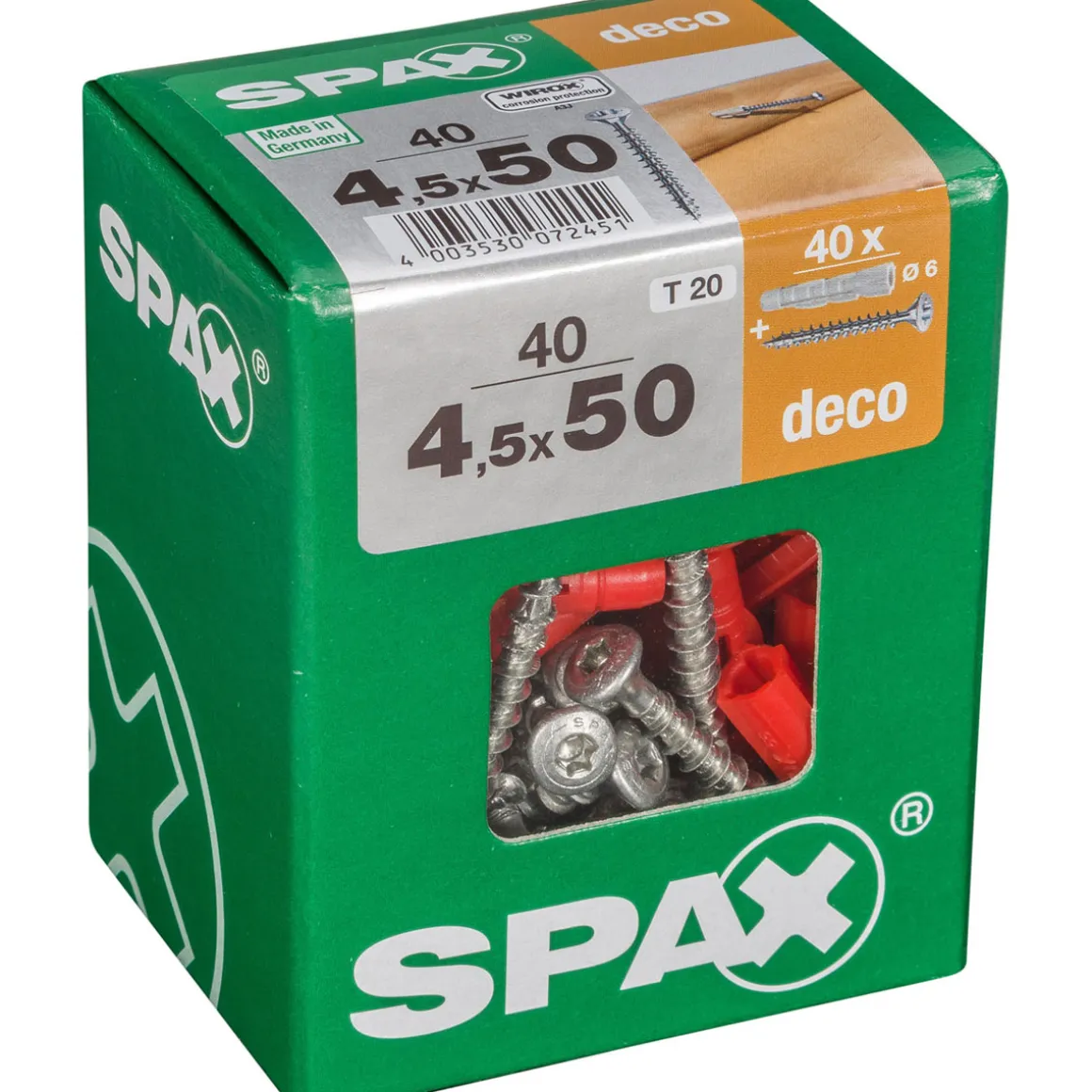 Spax Universalschraube WIROX Linsensenkkopf