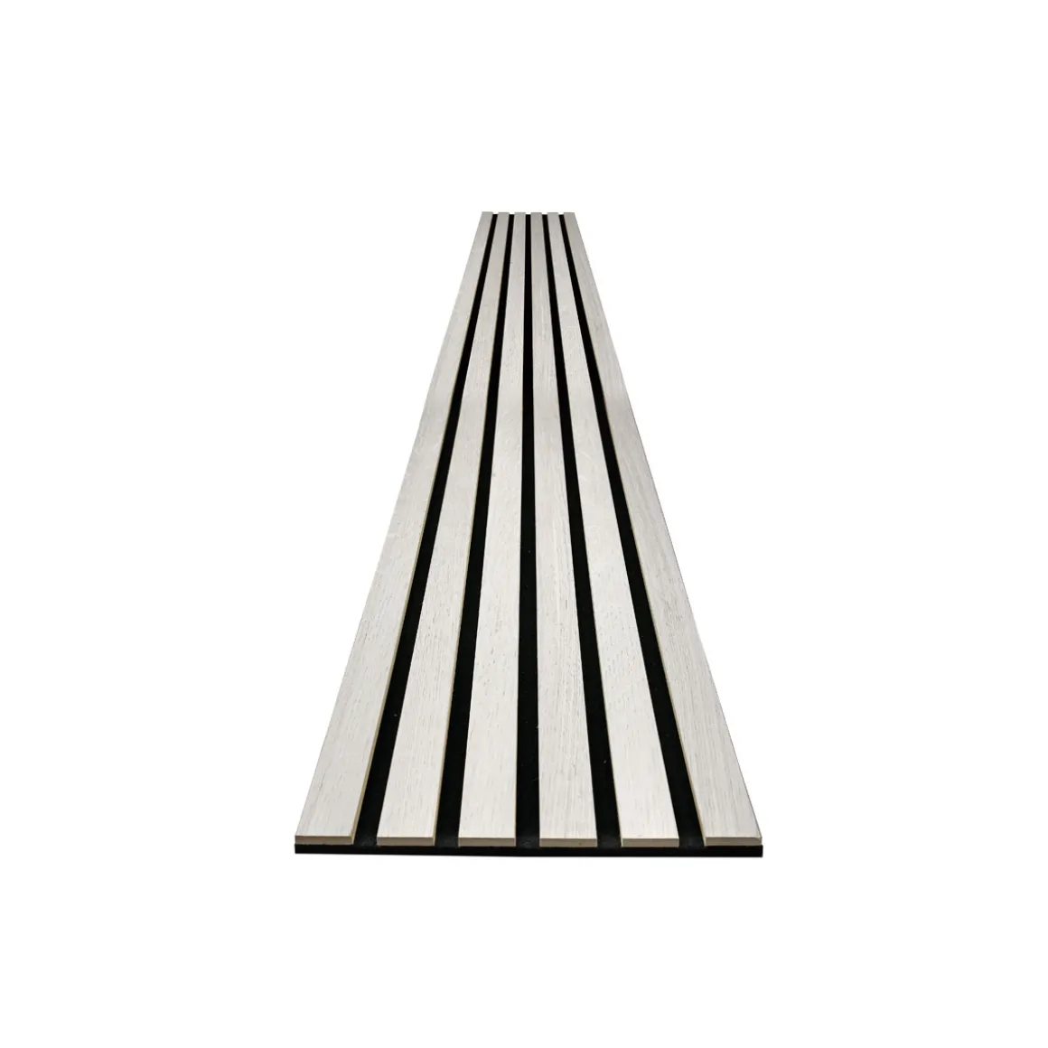 Specht Ambiente Akustikpaneel, Eiche weiß, 250x30x1,1 cm