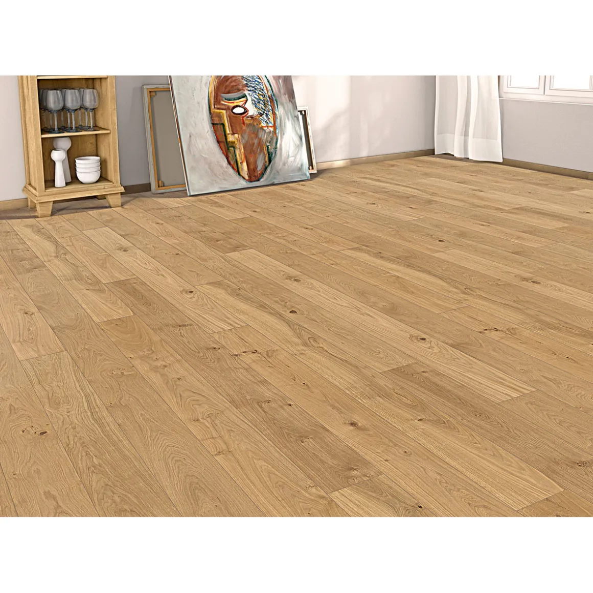 Specht Fertigparkett Deluxe Landhausdiele Eiche geölt