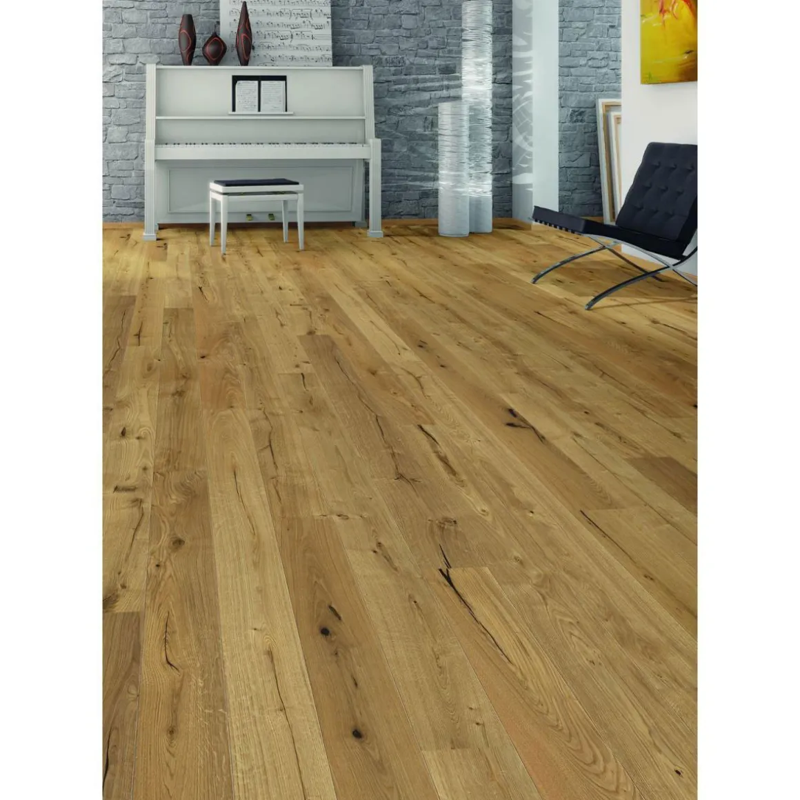 Specht Parkettboden LHD Eiche 110 x 18 cm