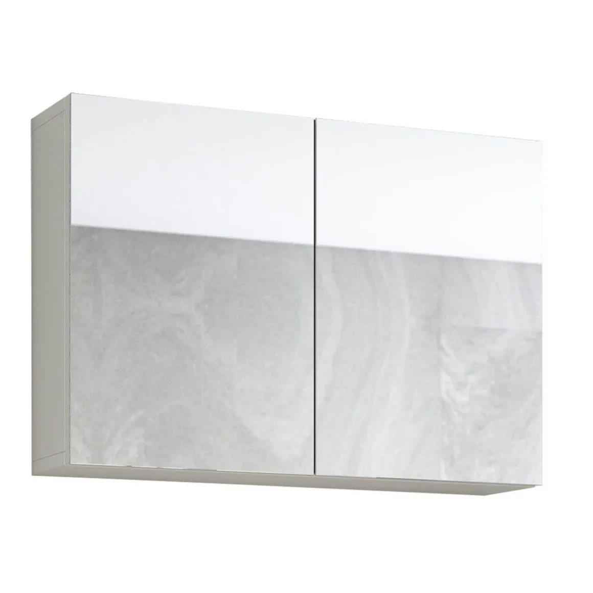 Spiegelschrank Flandu weiß
