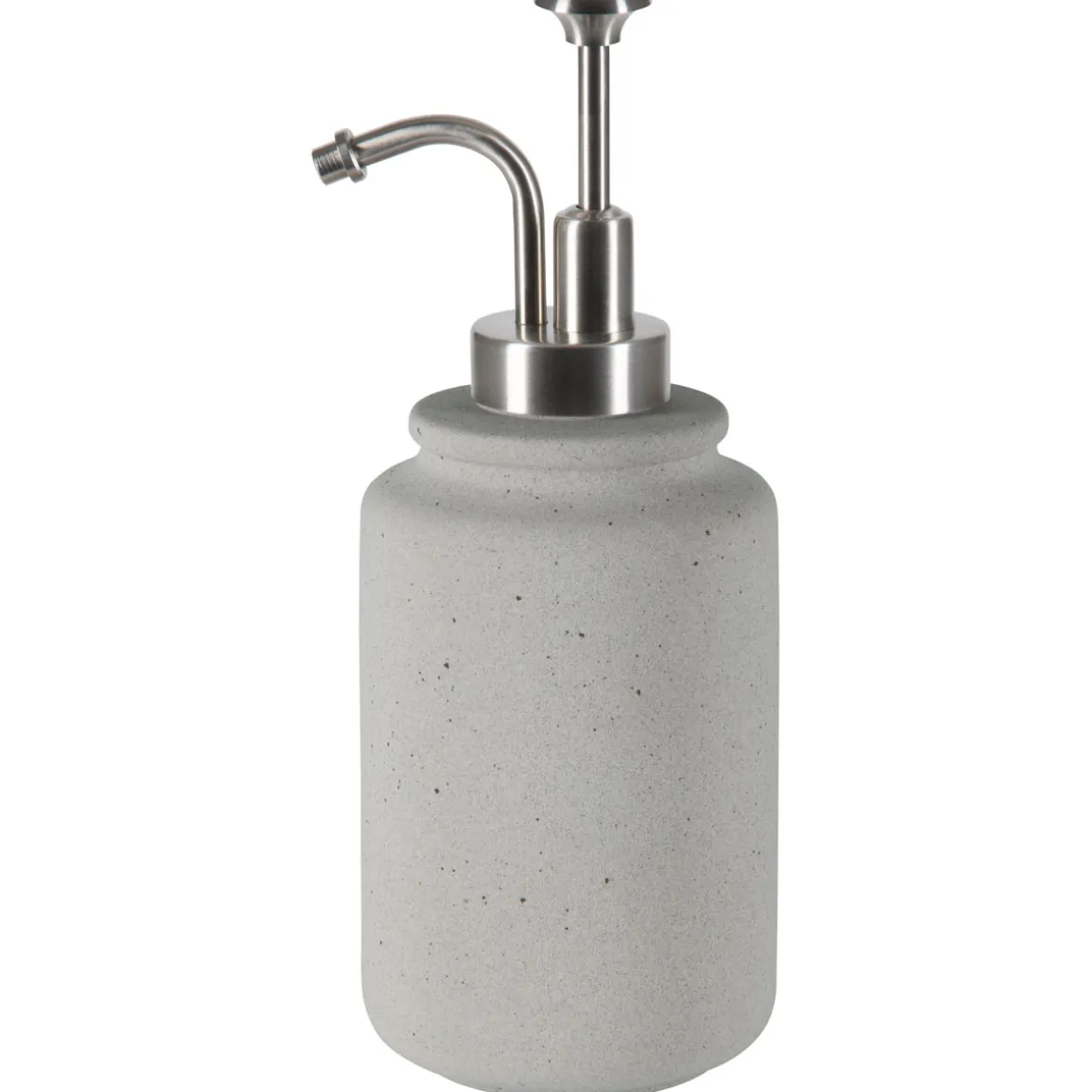 spirella Seifenspender Cement Durchmesser 8 cm grau