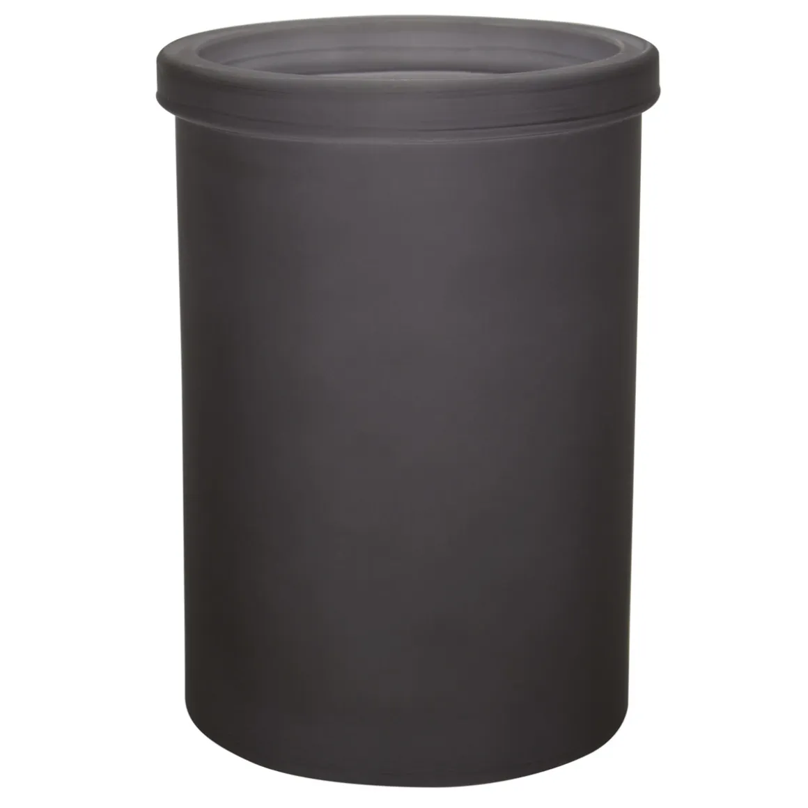 spirella Zahnputzbecher Yoko mit Rand Durchmesser 7,5 cm grau