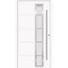SplenDoor Premium-Haustür Passivedoor Uppsala energiesparend weiss 100 x 210 cm rechts