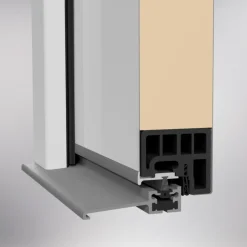 SplenDoor Premium-Haustür Passivedoor Lund RC2 energiesparend einbruchsicher weiss 110 x 210 cm rechts