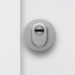SplenDoor Premium-Haustür Passivedoor Visby RC2 energiesparend einbruchsicher weiss 100 x 210 cm links
