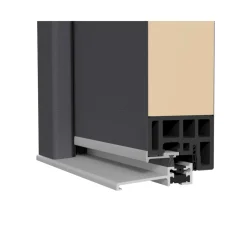 SplenDoor Premium-Haustür Passivedoor Eksjo energiesparend anthrazit 110 x 210 cm rechts