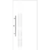 SplenDoor Premium-Haustür Passivedoor Kalmar energiesparend weiss 100 x 200 cm links