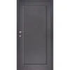 SplenDoor Sicherheits-Nebeneingangstuer NS3 RC2 auf Maß, Anthrazit, Links