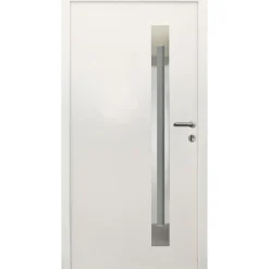 SplenDoor Sicherheits-Nebeneingangstuer NS4 RC2 auf Maß, Weiss, Rechts