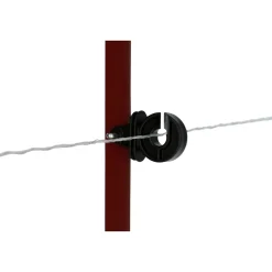 Splint-Isolator für Winkelstahlpfahl schwarz 125 Stück