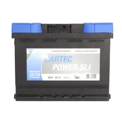 Starterbatterie POWER SLI 60 Ah / 540 A 190mm