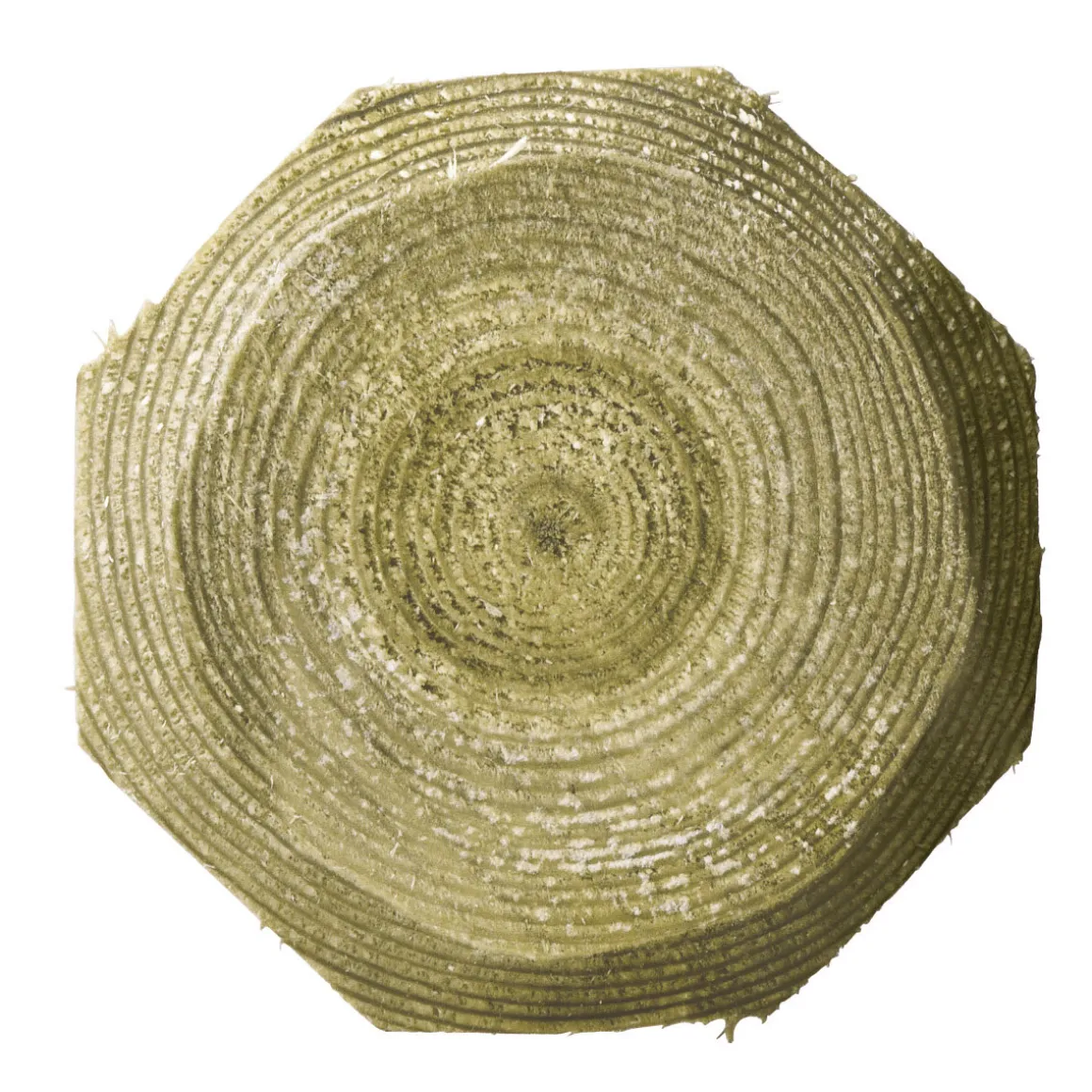 Streckenpfahl Octo Wood 8 x 180 cm braun