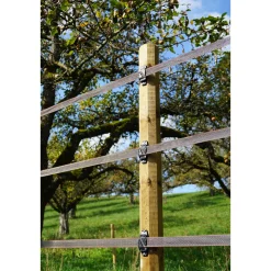 Streckenpfahl Octo Wood 8 x 180 cm braun