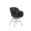 Stuhl „Amalia 110“, 2er-Set, schwarz