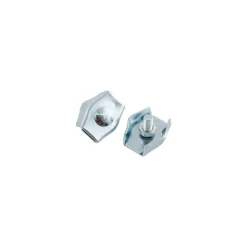 Suki Drahtseilklemme simplex verzinkt 5-6 mm 2 Stück