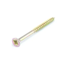 Suki Holzschraube Basic Senkkopf Kreuzschlitz verzinkt 6 x 180 mm 4 Stück