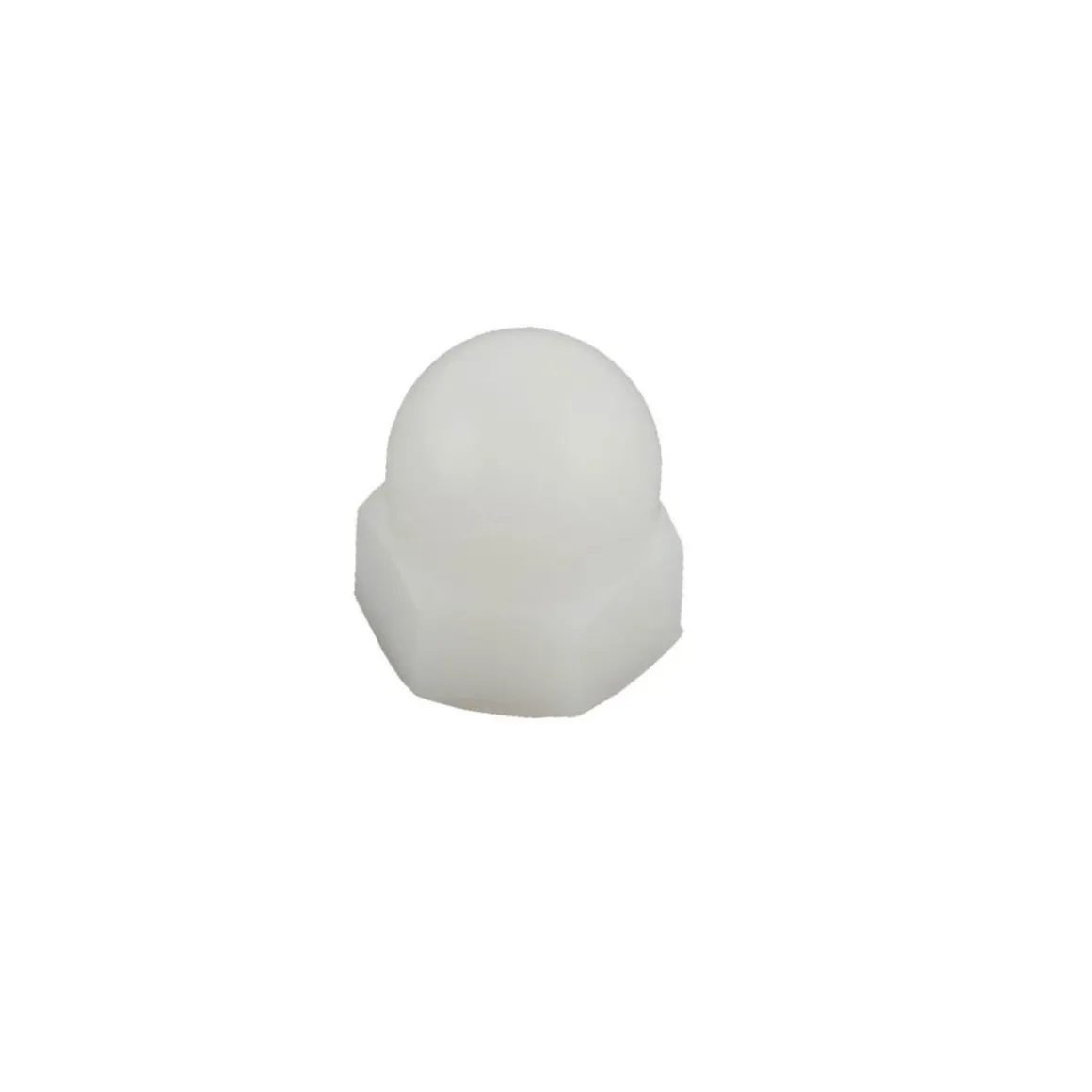 Suki Hutmutter M5 hohe Form 5 mm weiß