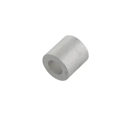 Suki Presskappe Aluminium 4 mm 10 Stück