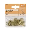 Suki Türbandring Stahl Durchmesser 5 x 10 x 2 cm 30 Stück