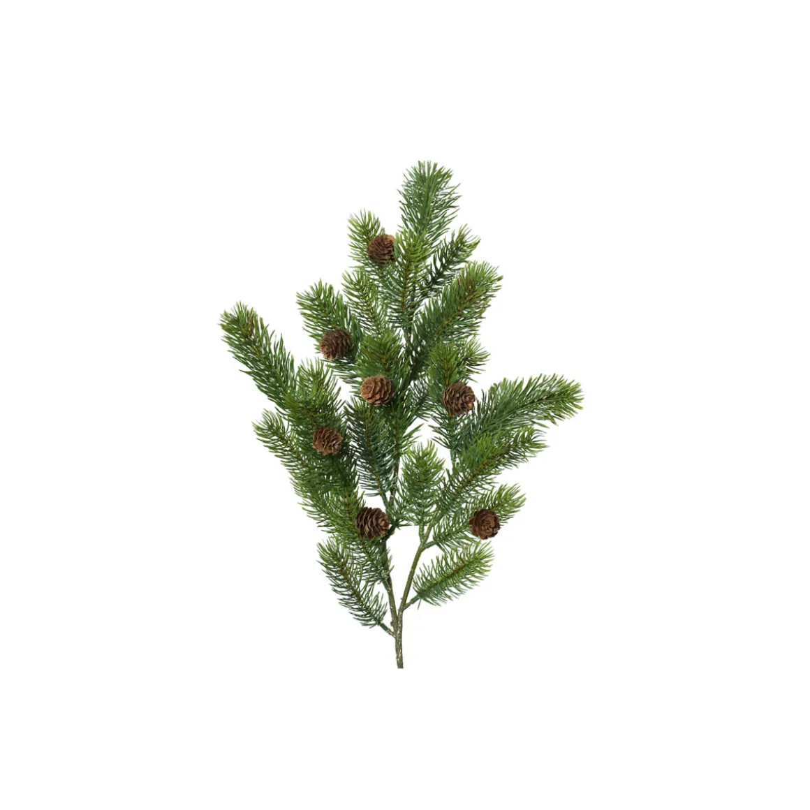 Tannenzweig mit Zapfen 64 cm