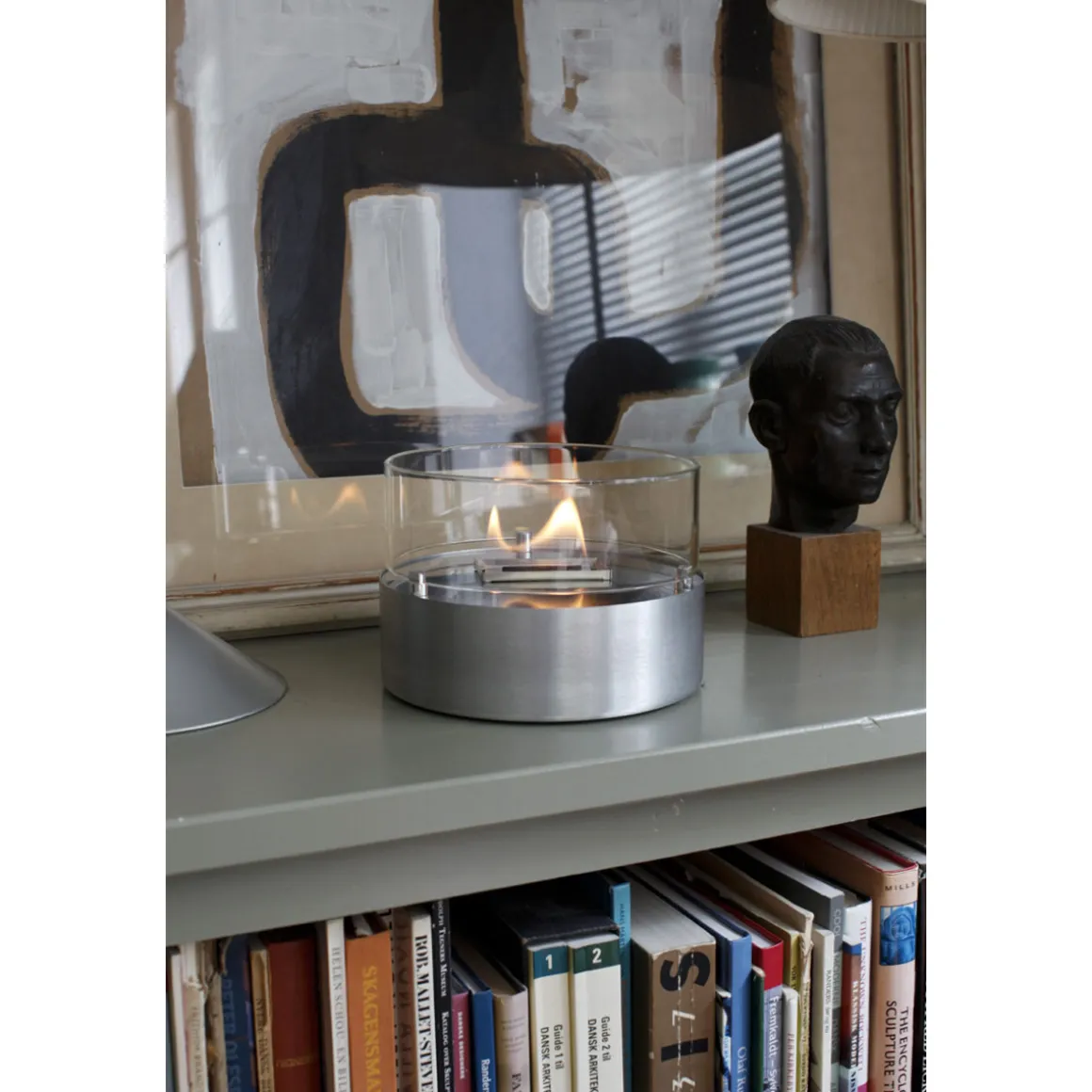 Tenderflame Tischfeuer Cafe Alu Aluminium