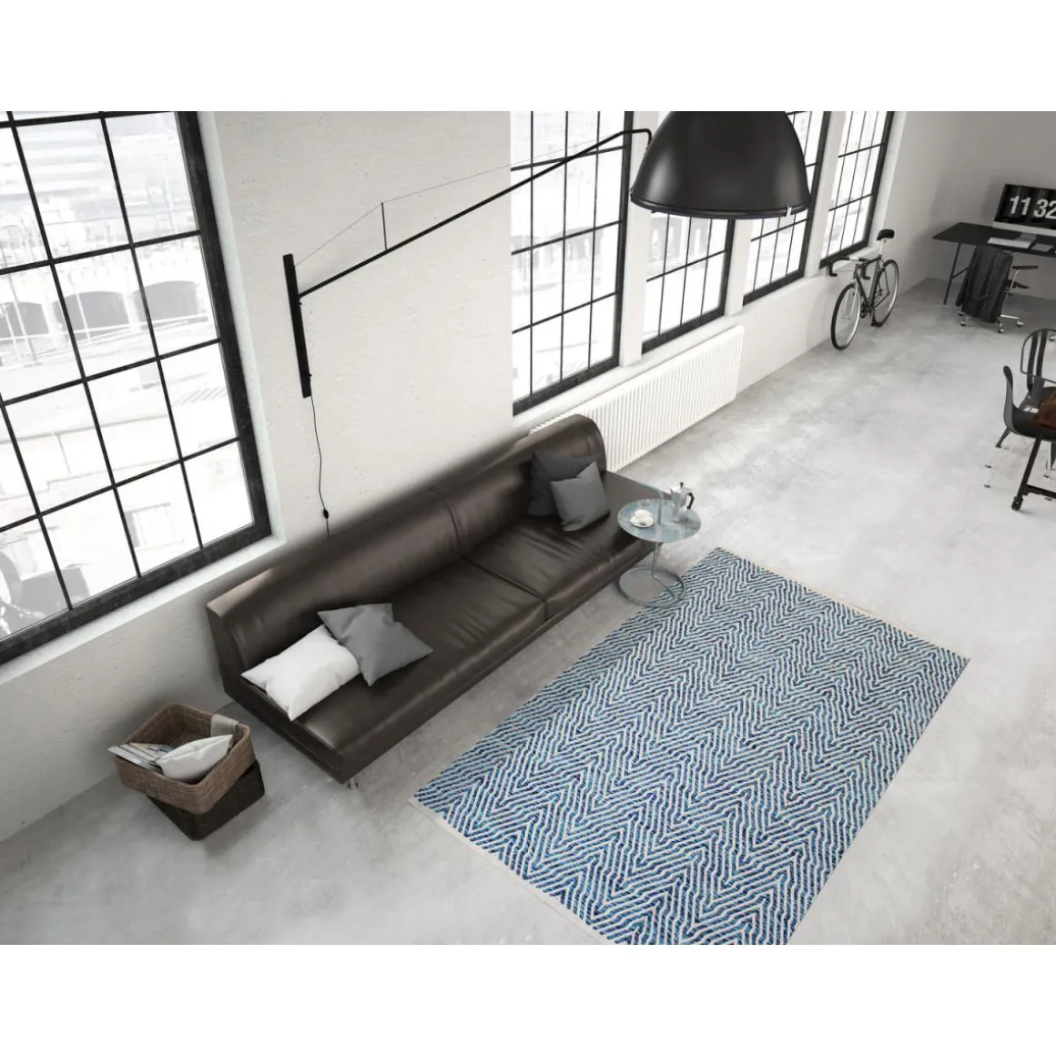 Teppich „Aperitif“ 410 Blau, 160x230cm