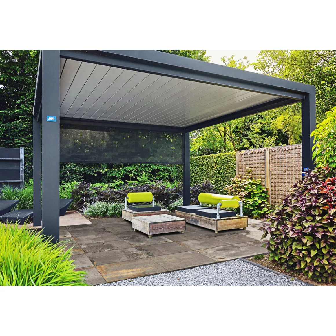 Terrassenplatte No 1 Tile Black 60 x 60 x 2 cm