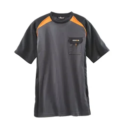 Terratrend T-Shirt dunkelgrau-schwarz Größe XL