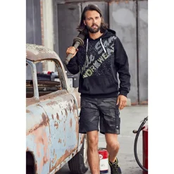 Terrax Workwear Terrax Sweathoody Herren anthrazit/ schwarz Gr. 3XL