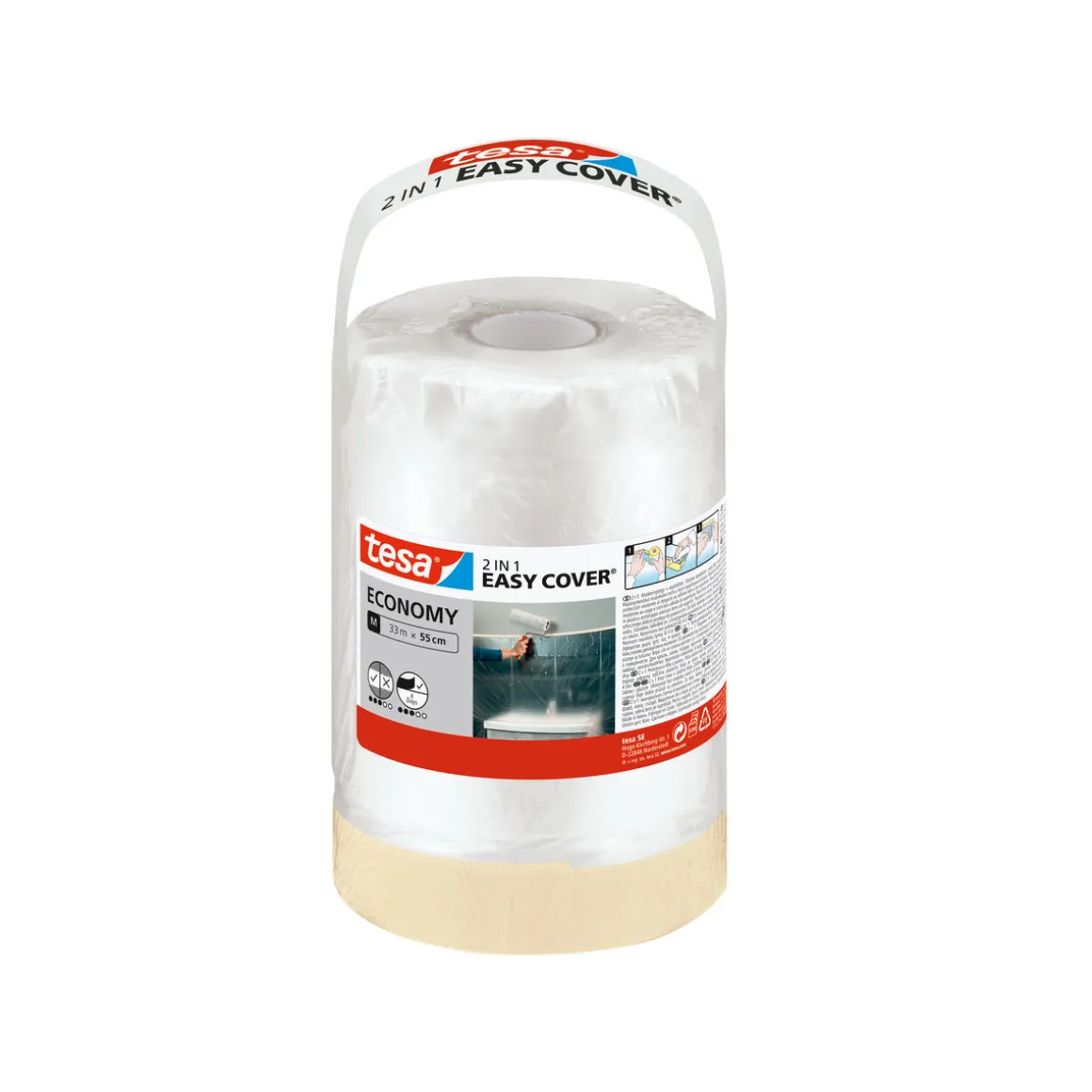 Tesa Malerband Easy Cover Economy Refill M 33m x 55cm