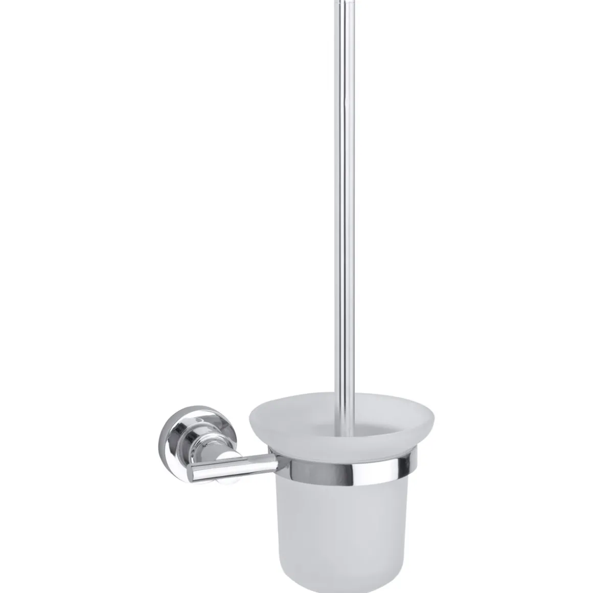 Tesa WC-BürstengarniturLuup Edelstahloptik