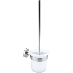 Tesa WC-BürstengarniturMoon Edelstahloptik