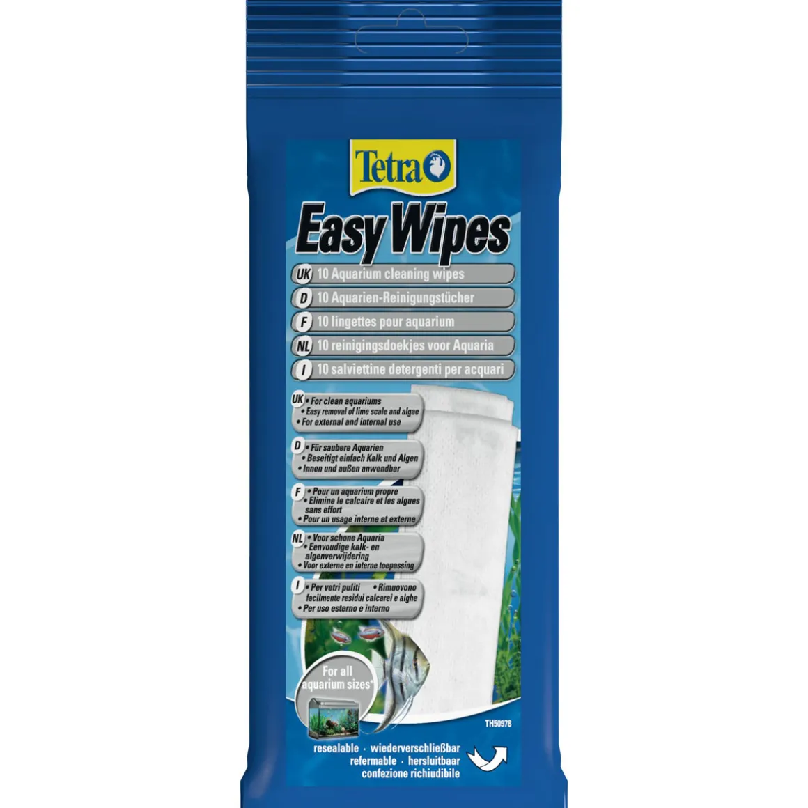 Tetra EasyWipes 10 Stück