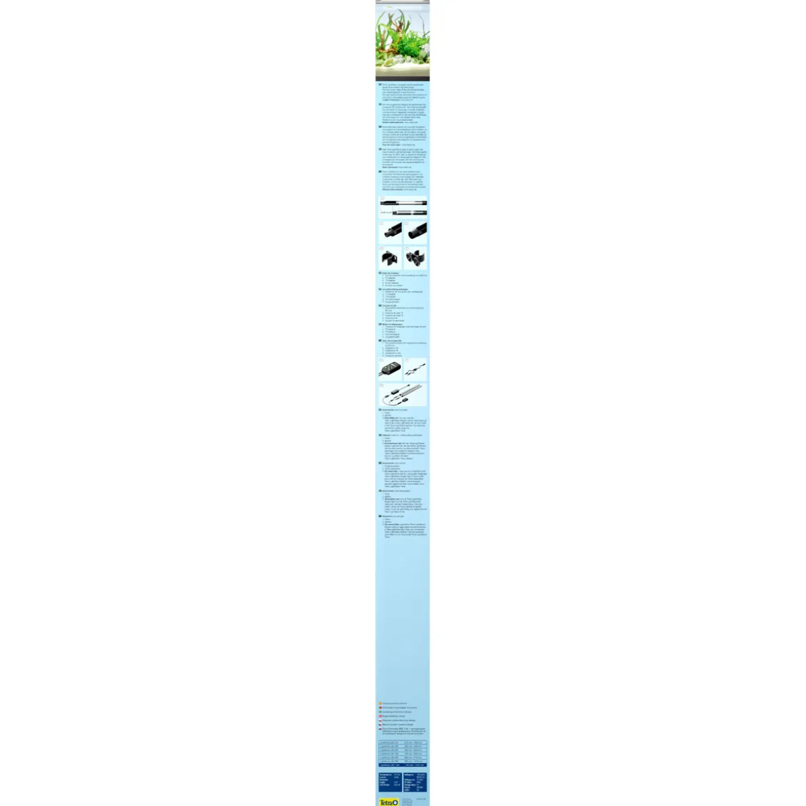 Tetra Aquarienlicht LightWave Set 1140 mm