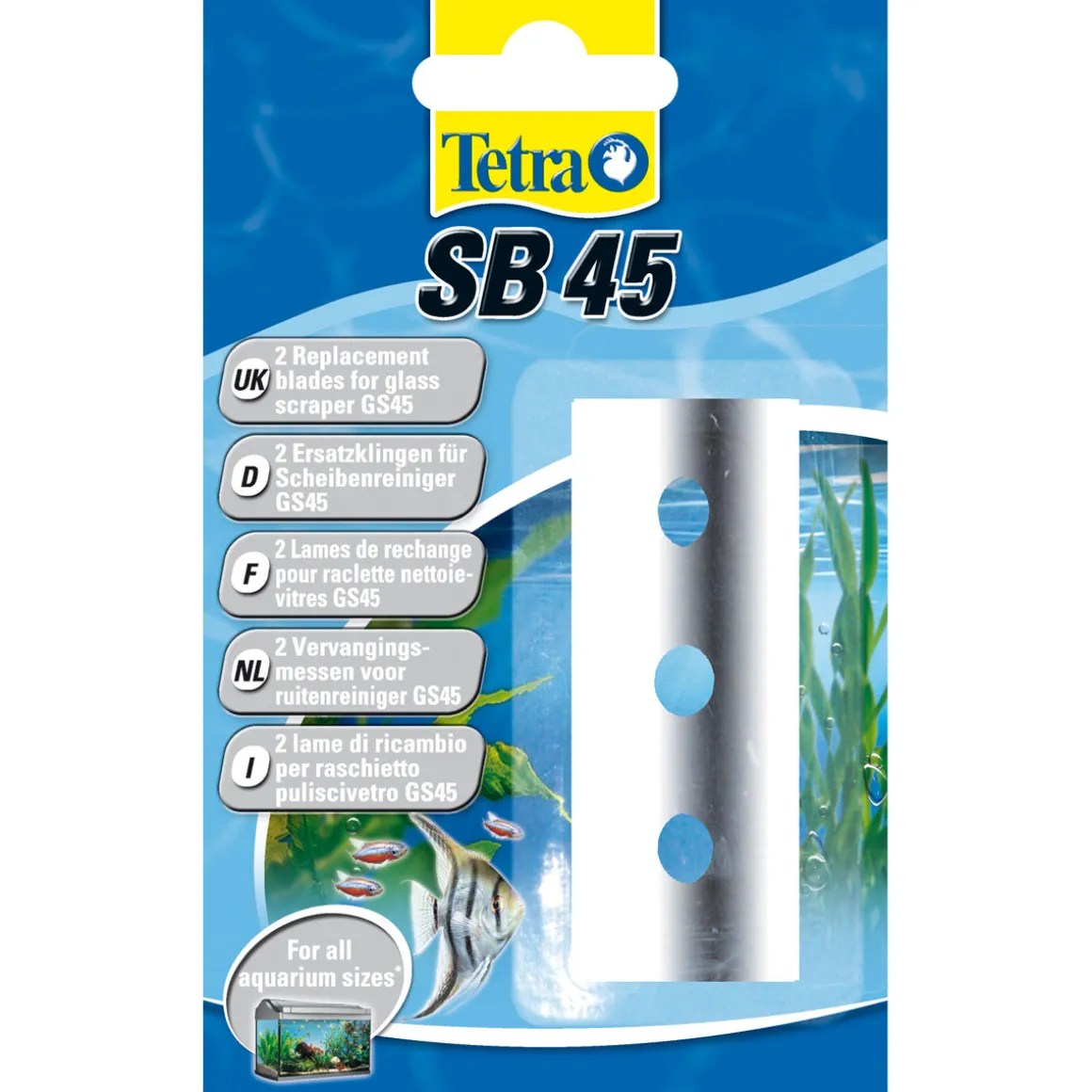 Tetra Ersatzklingen für Scheibenreiniger 45 Stück