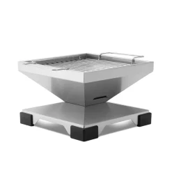 Thüros Tischgrill T1 Edelstahl Grillfläche 30 x 30 cm