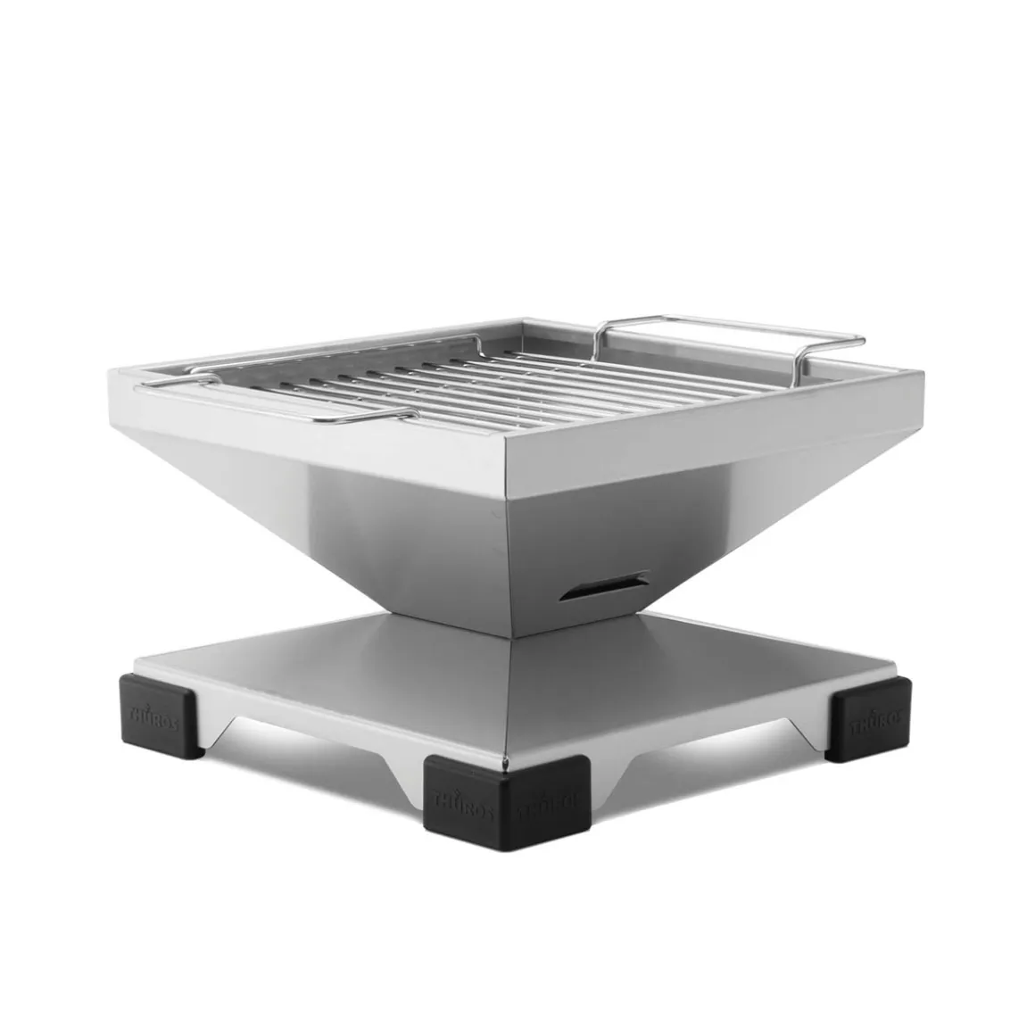 Thüros Tischgrill T1 Edelstahl Grillfläche 30 x 30 cm