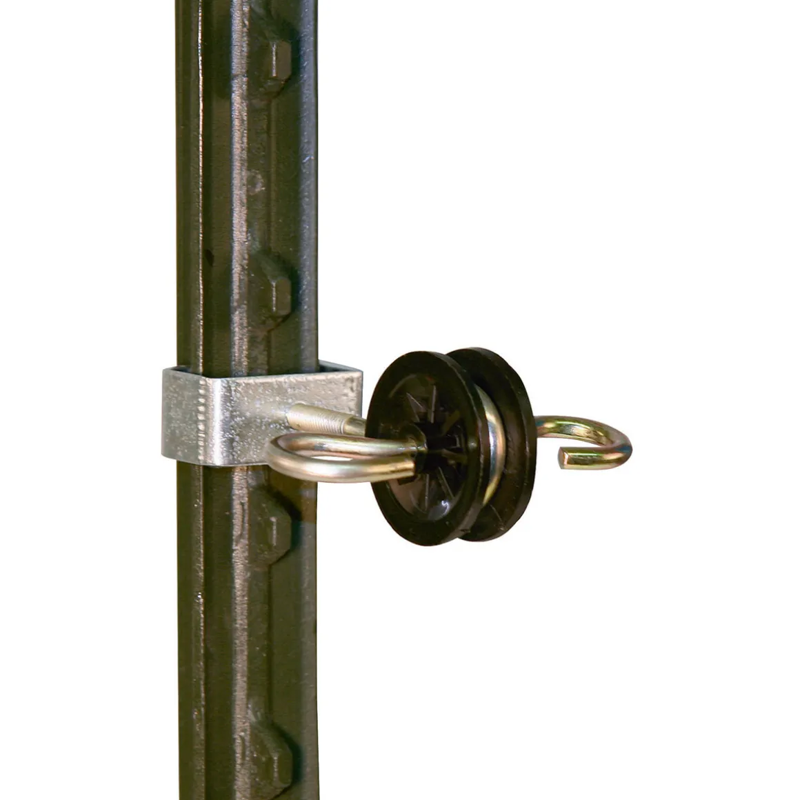 Torgriffisolator T-Post schwarz 4 Stück