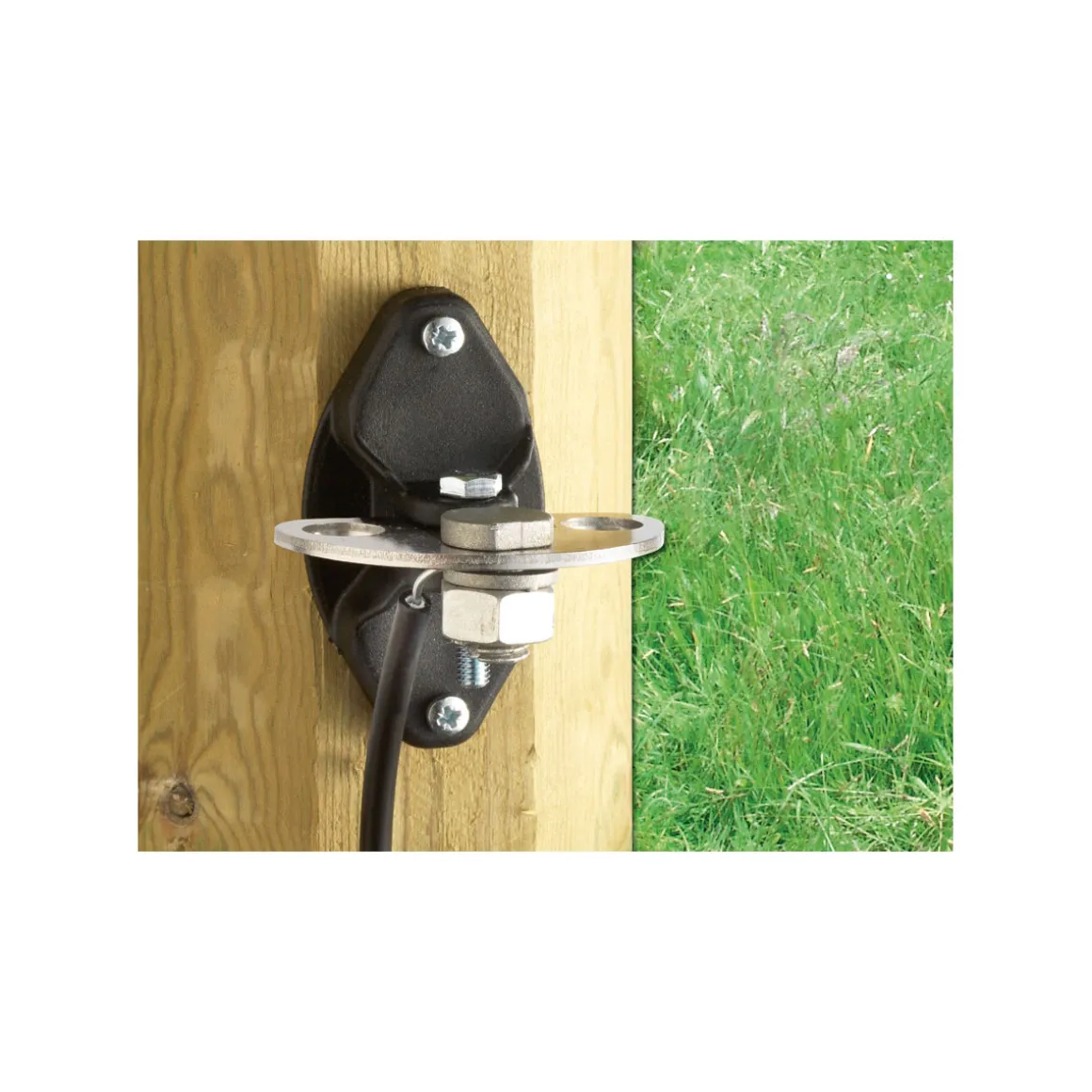 Torgriffisolator Vario schwarz