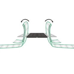 Torgriffverbinder Litzclip 4 cm 4 Stück