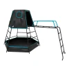 TP Toys Klettergerüst Explorer 208x318x201cm Schwarz