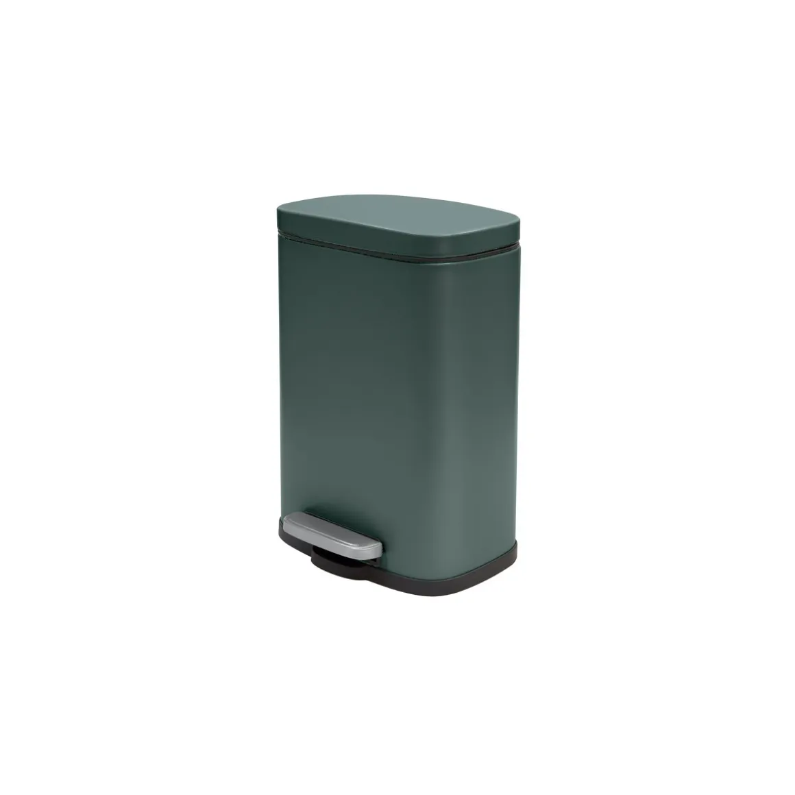 Treteimer AKIRA matt-darkgreen 5 L