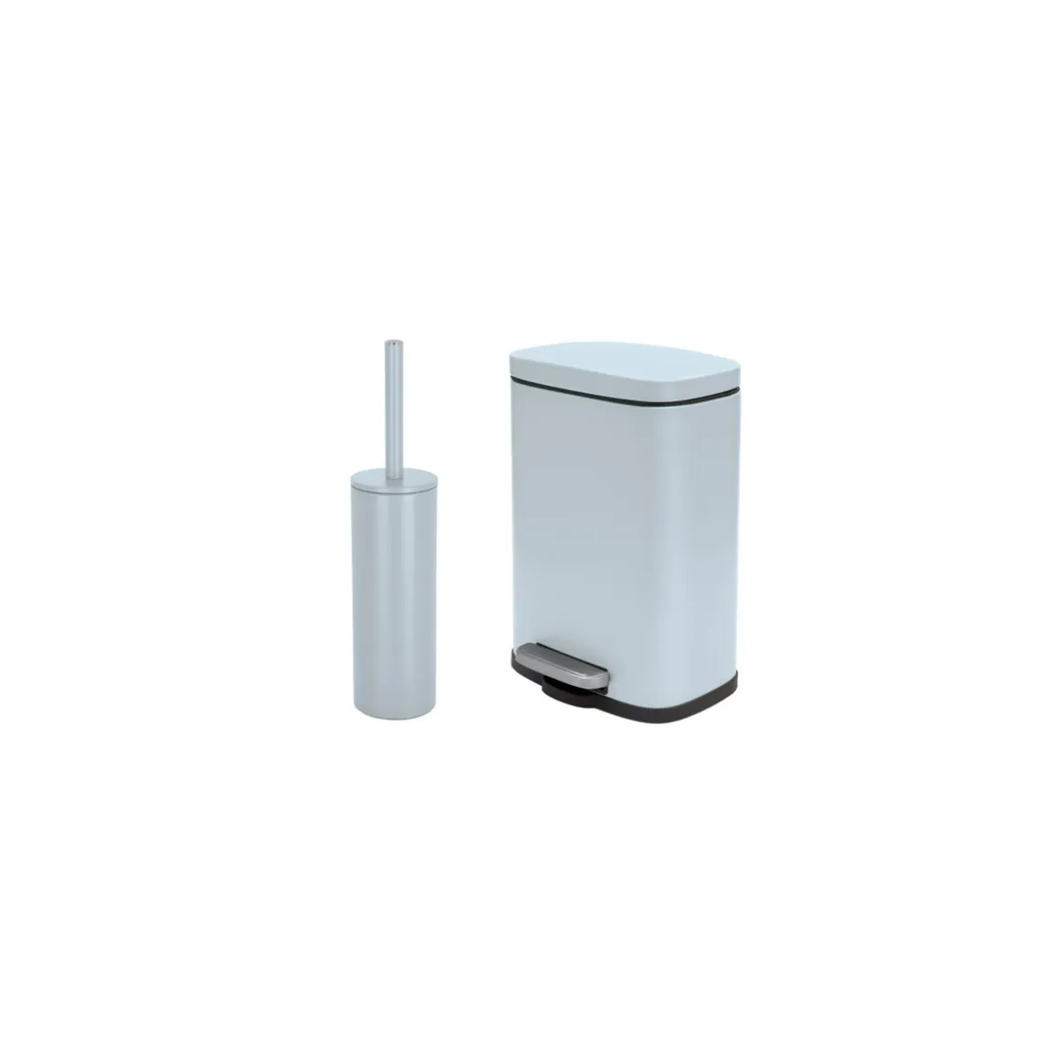 Treteimer AKIRA matt-ice blue 5 L