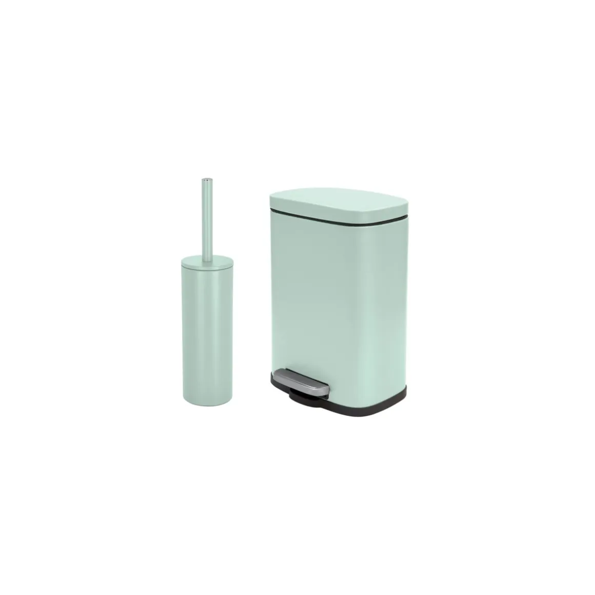 Treteimer AKIRA matt-ice green 5 L