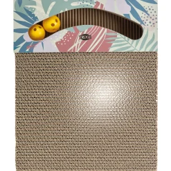 Trixie Kratzpappe mit Katzenminze bunt 38 x 30 x 5 cm
