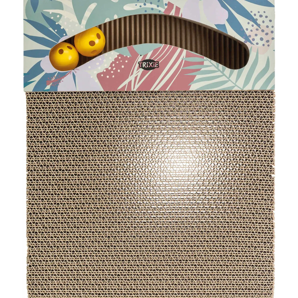 Trixie Kratzpappe mit Katzenminze bunt 38 x 30 x 5 cm