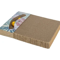 Trixie Kratzpappe mit Katzenminze bunt 38 x 30 x 5 cm